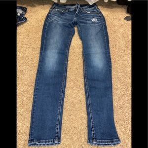 Silver jeans